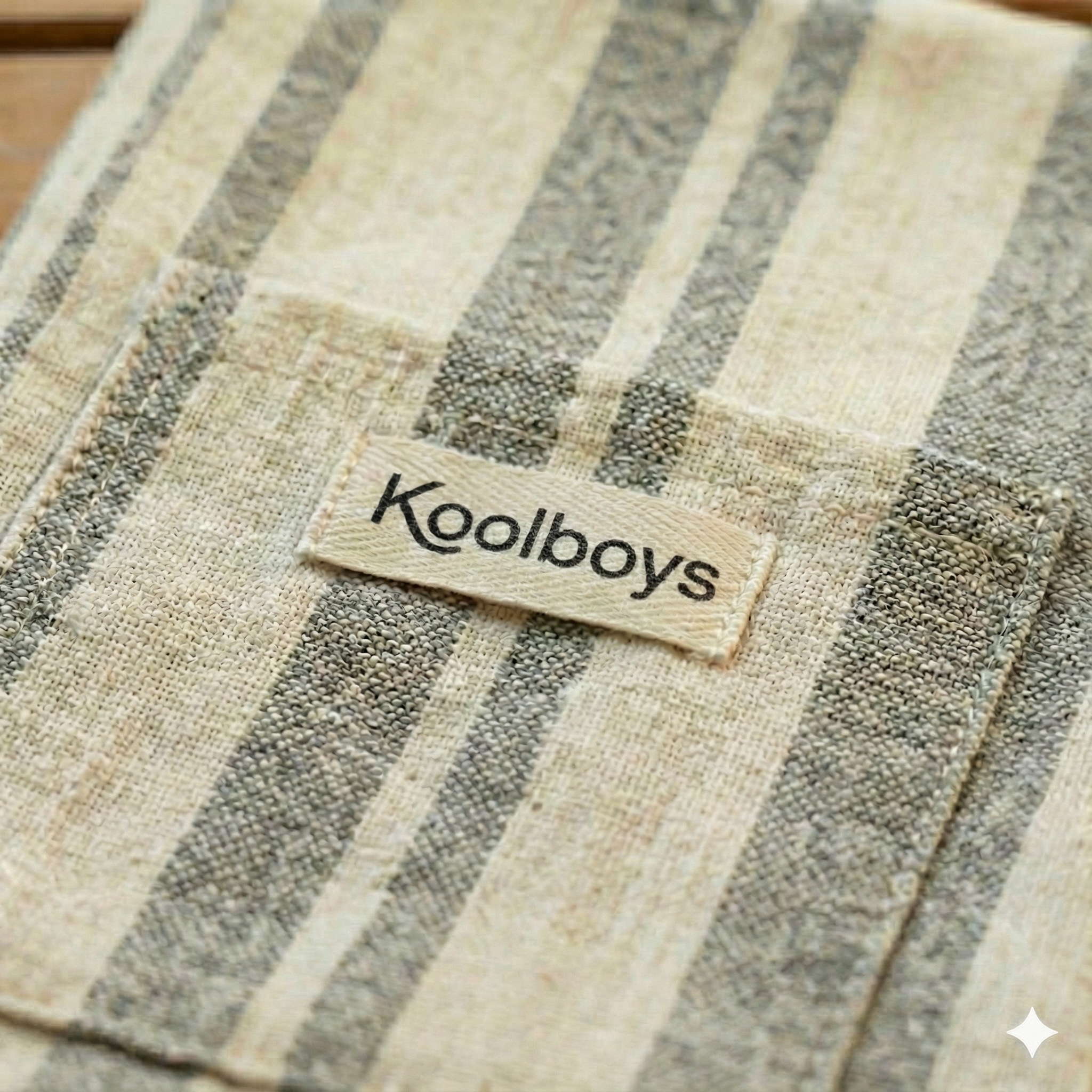 Premium Koolboys Handtuch Nahaufnahme